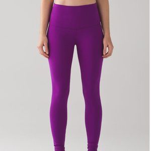 Lululemon Wunder Under Pant (Hi-Rise) (Full-On Luon) size 2 tender violet W5AJ6S